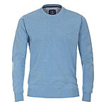 Redmond | Baumwoll-Pullover | Rundhals | Hellblau