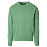 Redmond | Baumwoll-Pullover | Rundhals | Minze