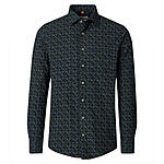 Redmond | Flanell-Hemd | Baumwolle Druck | Kent-Kragen | Gr�n