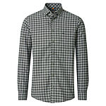Redmond | Flanell-Hemd | Baumwolle Karo | Button-Down-Kragen | Oliv
