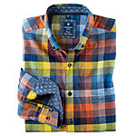 Redmond | Flanell-Hemd | Baumwolle Karo | Button-down-Kragen | Multicolour