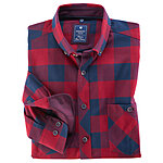 Redmond | Flanell-Hemd | Button-Down-Kragen | Rot-Karo