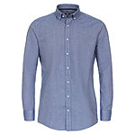 Redmond | Freizeithemd | Button-Down-Kragen | Baumwolle | Marine