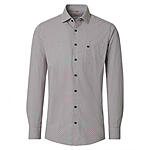 Redmond | Freizeithemd | Langarm | Baumwolle | Kent-Kragen | Druck Rot