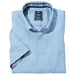 Redmond | Halbarm Hemd Natt | Farbe hellblau