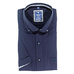 Redmond | Halbarmhemd | Baumwolle | Button Down Kragen | Marine