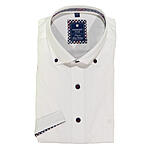 Redmond | Halbarmhemd | Baumwolle | Button Down Kragen | Weiss
