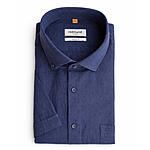 Redmond | Kurzarmhemd | Leinen Mix | Marine