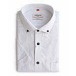 Redmond | Kurzarmhemd | Leinen Mix | Weiss