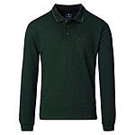 Redmond | Langarm Jersey Polo | Easy Care | Moos
