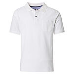 Redmond | Polo-Shirt | Baumwolle Pique | Brusttasche | Weiss