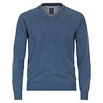 Redmond | Pullover Baumwolle | V-Ausschnitt | Jeans