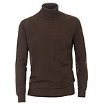 Redmond | Rollkragen-Pullover | Reine Baumwolle extra weich | Braun