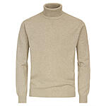 Redmond | Rollkragen-Pullover | Reine Baumwolle extra weich | Sand