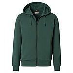 Redmond | Sweat Jacke mit Kapuze | Elastische Baumwolle | Gr�n