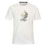 Redmond | T-Shirt | Rundhals | Baumwolle | Segel Motiv | Weiss
