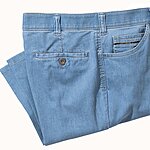 Superbequeme, edle Jeans Farbe bleach