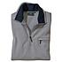 Sweat Shirt in Troyer Form | Reine Baumwolle | Farbe grau