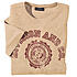 Kitaro | T-Shirt Rundhals | Baumwolle mit Aufdruck | Beige