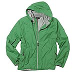 Wetterjacke mit Kapuze - pflegeleicht | Farbe pinie