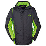 Brigg | Leichte Outdoor Jacke | Farbe schwarz / neongrn