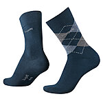 bugatti | Sensitive-Comfort Socken 2er-Pack | Indigo Melange