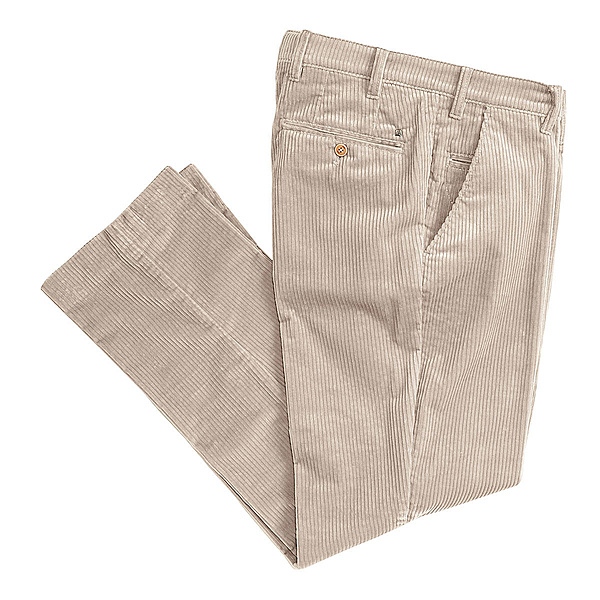 Aubi | Hose aus Trenkercord | Mit Dehnbund | Farbe beige