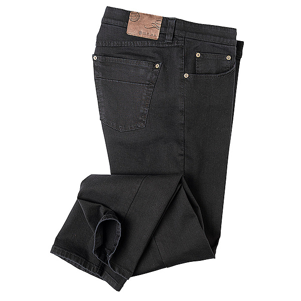 m.e.n.s. (mobil elasto) | Ausstatterjeans | 5 pocket Form | Schwarz