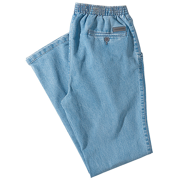 Luigi Morini | Bequeme Jeans Schlupfhose | Farbe bleach