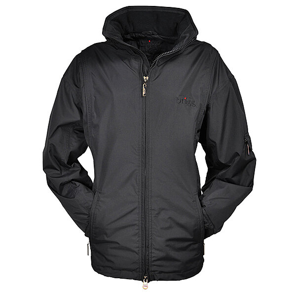 Brigg | Leichte Outdoor Jacke | Schwarz