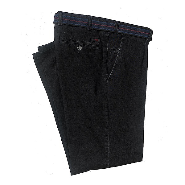 Kurzleibjeans | Kurze Leibhhe (Tiefbund) | Farbe black