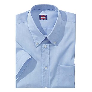 Button Down Hemd Farbe blau
