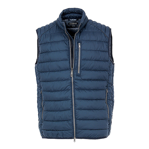 Casa Moda | Stepp-Weste | 2-Wege-Reiverschluss | Jeansblau