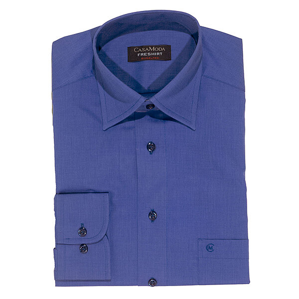 CasaModa | City Hemd SuperCotton | Farbe Blau