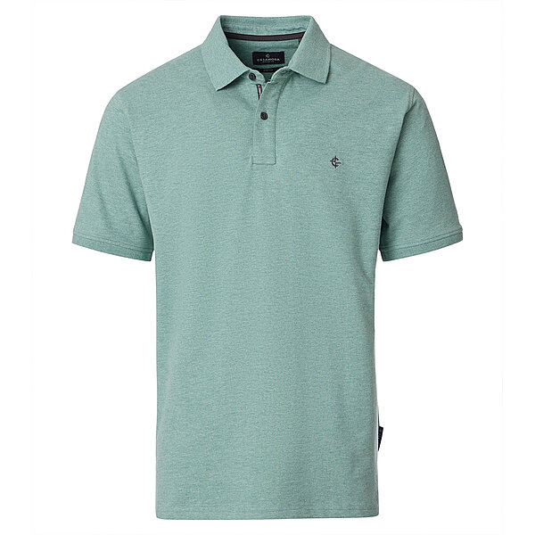 CasaModa | Elastisches Polohemd | Baumwolle mit Elasthan | Gr�n