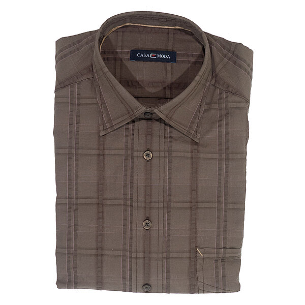 CasaModa | Freizeithemd | Baumwolle | Kent-Kragen | Caf
