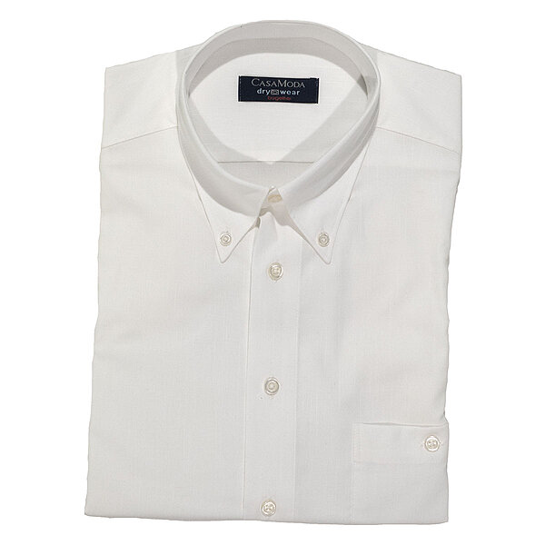 CasaModa | Langarmhemd Stretch | Weiss