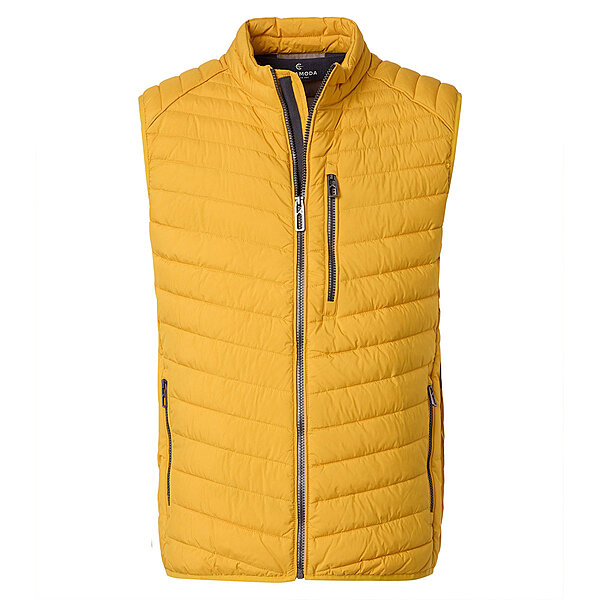 CasaModa | Leichte Steppweste | Gelb