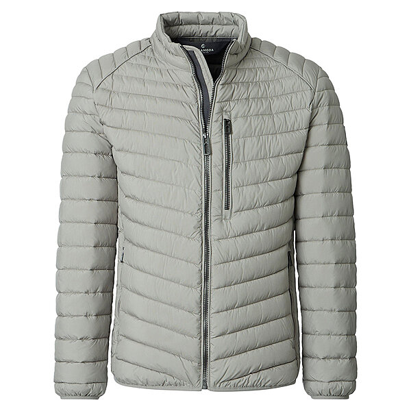 CasaModa | Sportliche Steppjacke | Silber