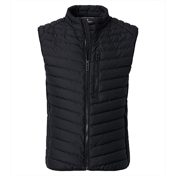CasaModa | Sportliche Steppweste | Schwarz