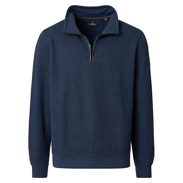 CasaModa | Sweat-Troyer | Pflegeleicht | Dunkelblau