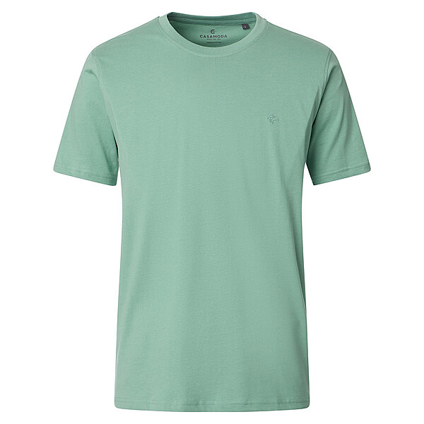CasaModa | T-Shirt | Baumwolle | Rundhals | Hellgr�n