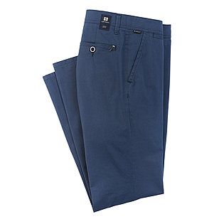 Club of Comfort | Pima-Cotton-Hose aus Leicht-Gabardine | Cold Black Ausrüstung | Blau