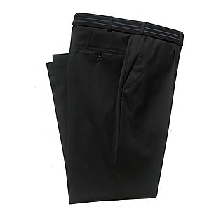 Aubi | Elegante Dehnbundhose mit Trevira | Farbe schwarz