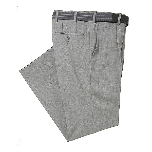 Aubi | Leichte Dehnbundhose mit Trevira | Farbe mittelgrau