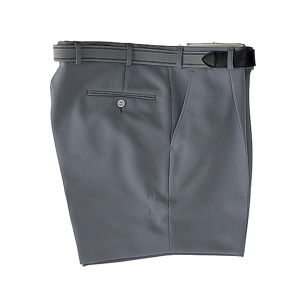 Pflegeleichte Allround Short bgelfrei | Farbe grau