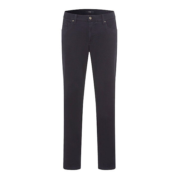 Eurex | 5 Pocket Baumwoll-Hose | Bestformer Cut | Modell Luka | Dunkelblau