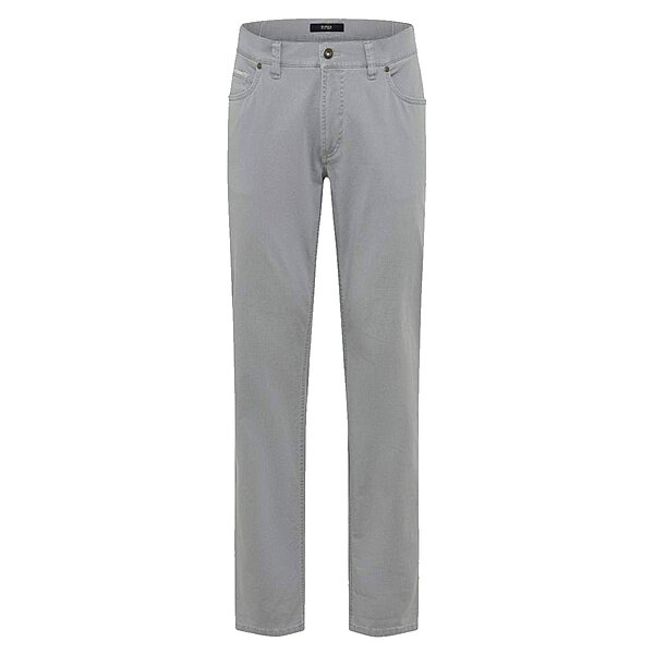 Eurex | 5 Pocket Baumwoll-Hose | Bestformer Cut | Modell Luka | Grau