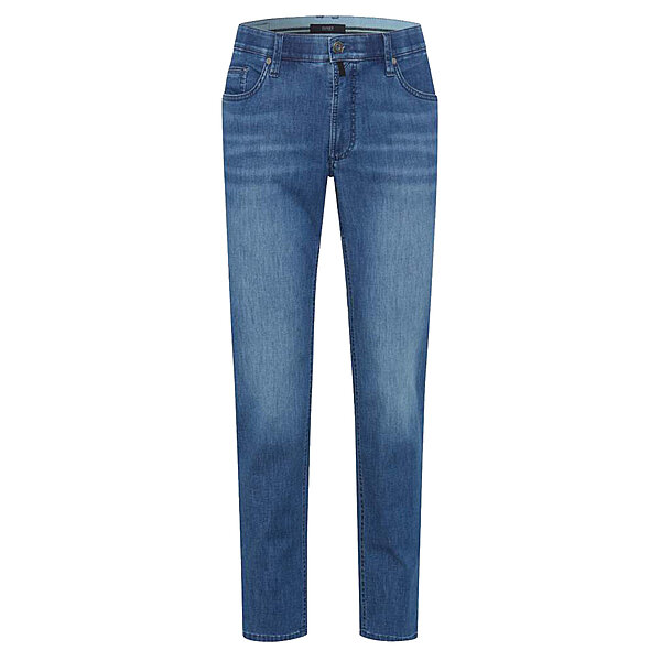 Eurex | 5-Pocket-Jeans | Modell Luke | Kurze Leibhhe | Bleach