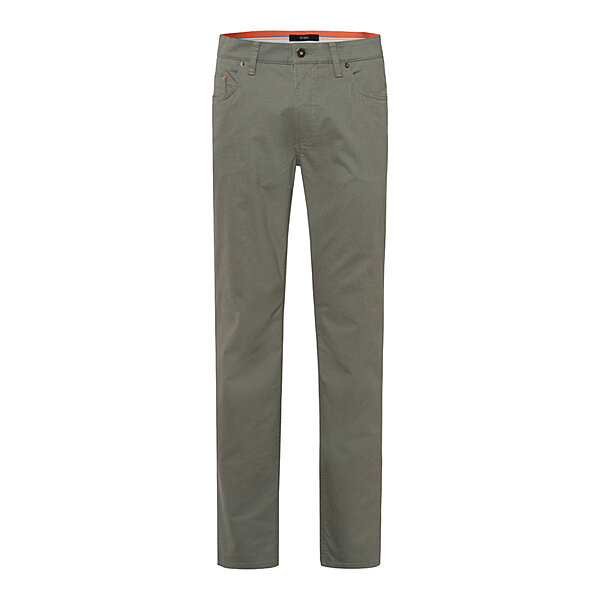 Eurex | Sommerleichte 5-Pocket-Hose | Kurze Leibhhe | Schilf